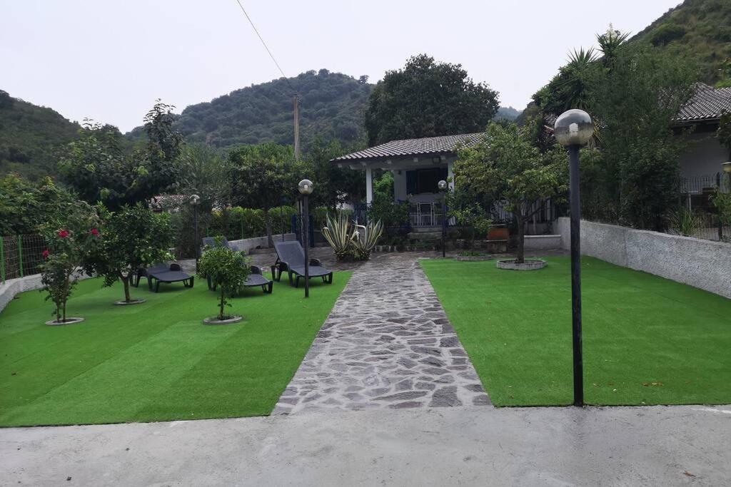 Villa Cilento Mare, Bellissima Con Ampio Giardino Capitello Eksteriør bilde